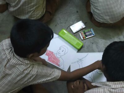 Story viewing Session with Children